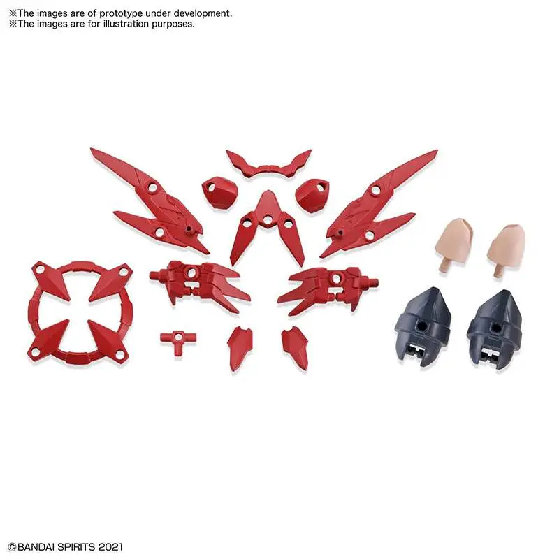 Maquette 30ms option parts set 2 flight armor